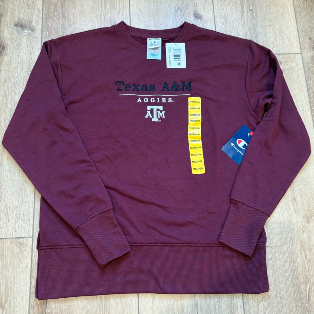 Champion Maroon Texas A&M Aggies Crewneck Sweatshirt